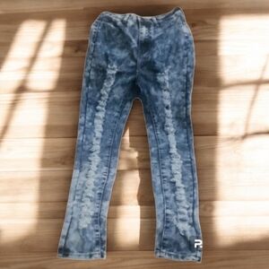 Bonage festival jeans Womens Size 3 tye dye tie dye Women's Junior Sizing Trendy